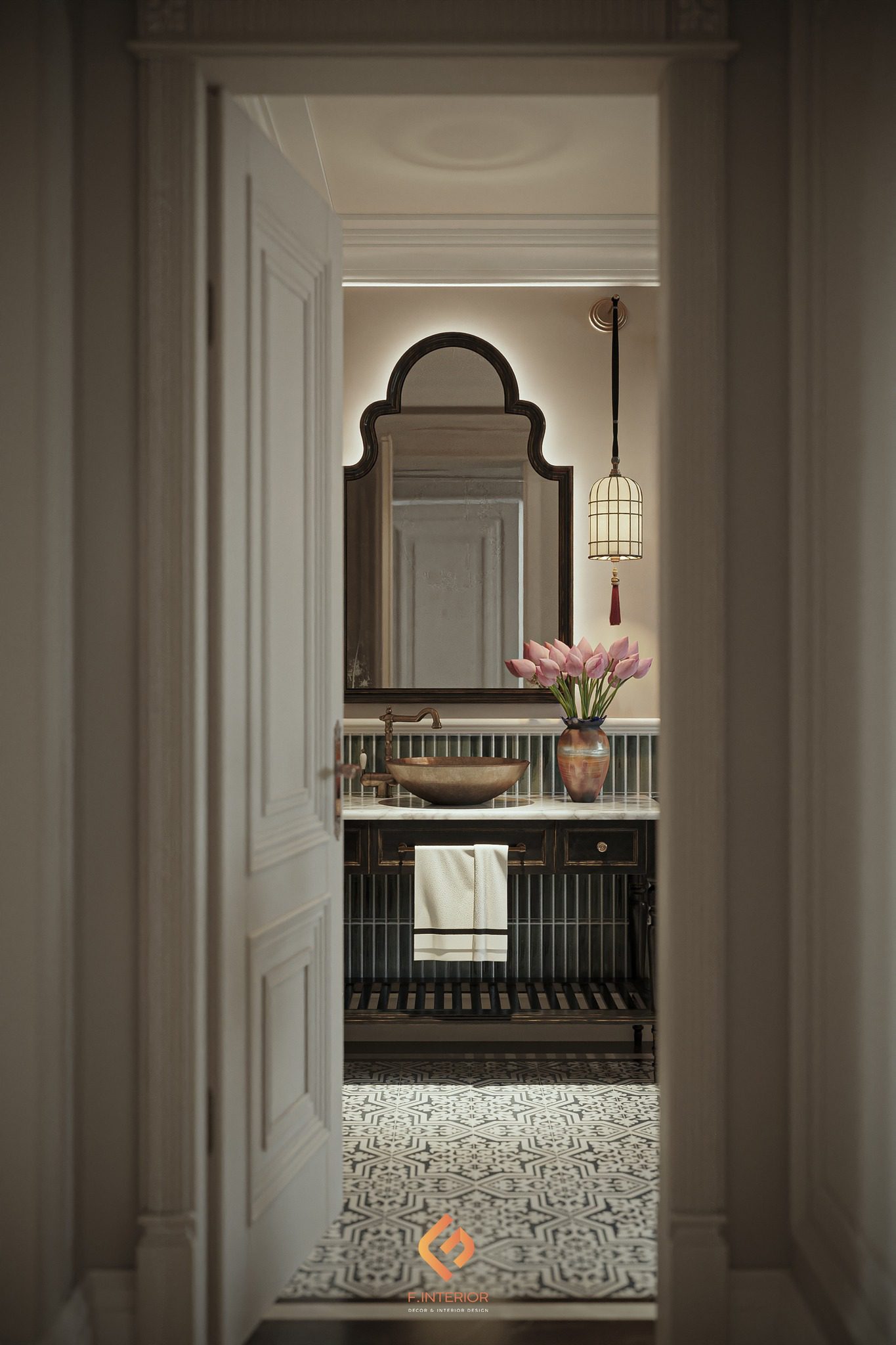 3Ds Max Indochine Villa Interior Model Download by Nguyen Duc Nam - Ảnh 17