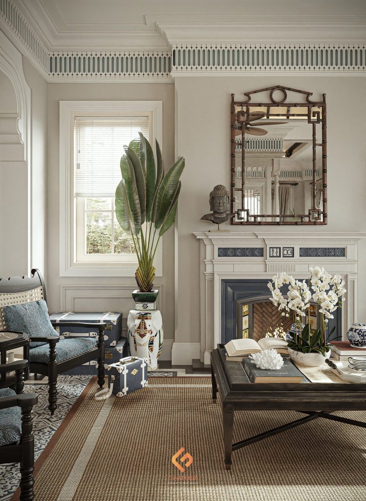 3Ds Max Indochine Villa Interior Model Download by Nguyen Duc Nam - 3D ...