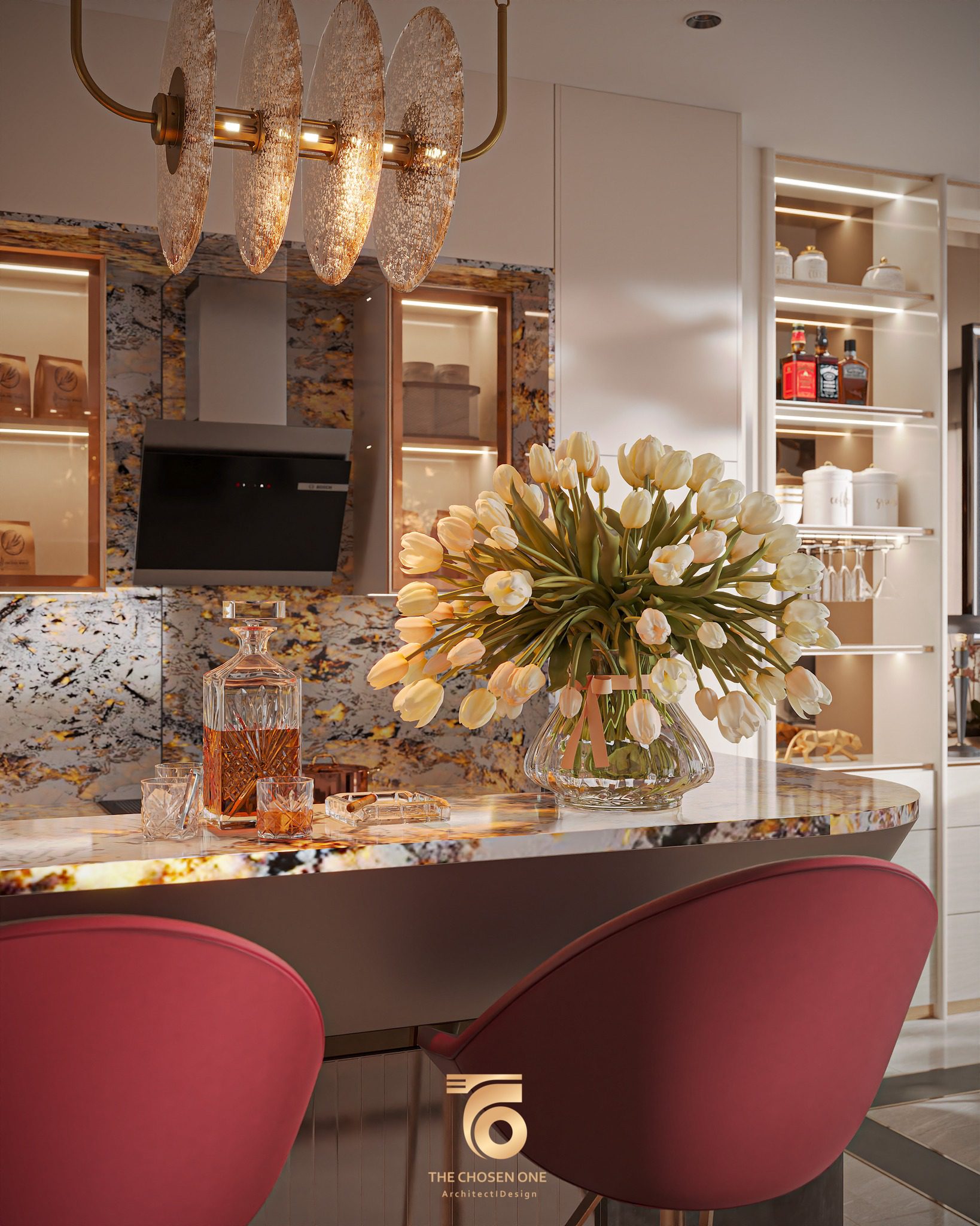 3Ds Max Living Room – Kitchen Interior Model Download By Nguyen Phu Thinh 9531 - Ảnh 7