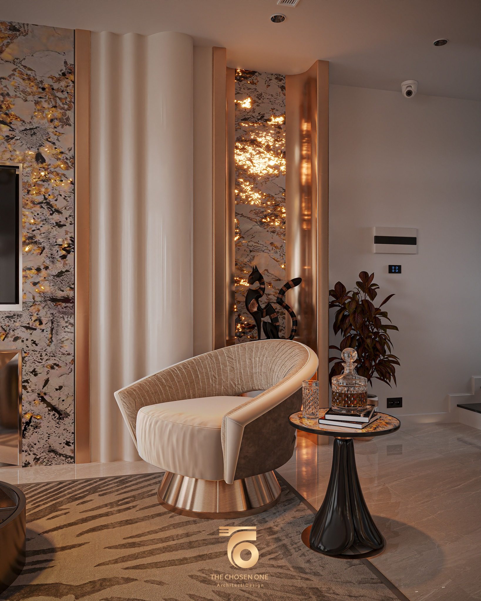 3Ds Max Living Room – Kitchen Interior Model Download By Nguyen Phu Thinh 9531 - Ảnh 9