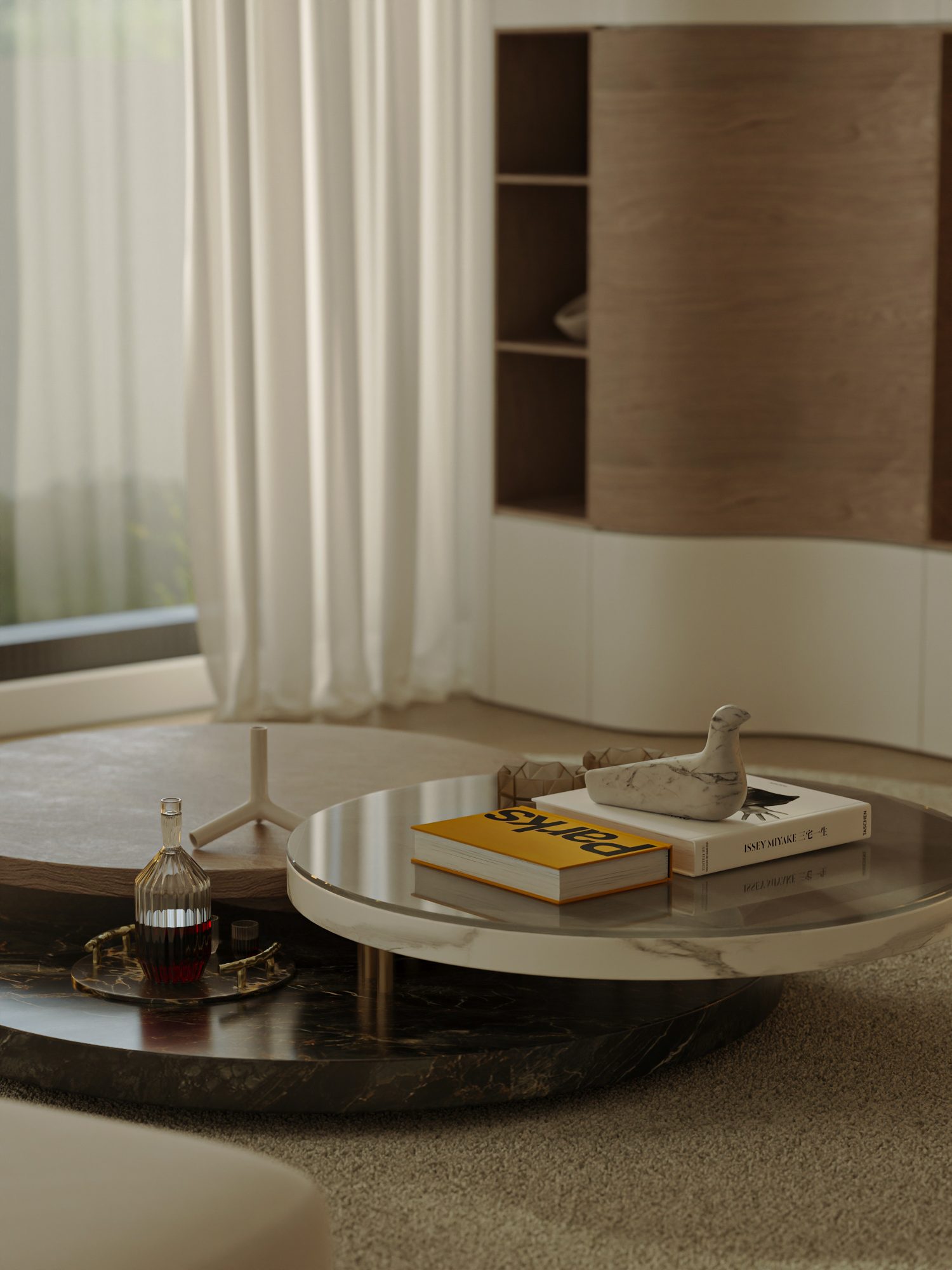 3Ds Max Living Room – Kitchen Interior Model Download By Phuong Pham. JD 9523 - Ảnh 15