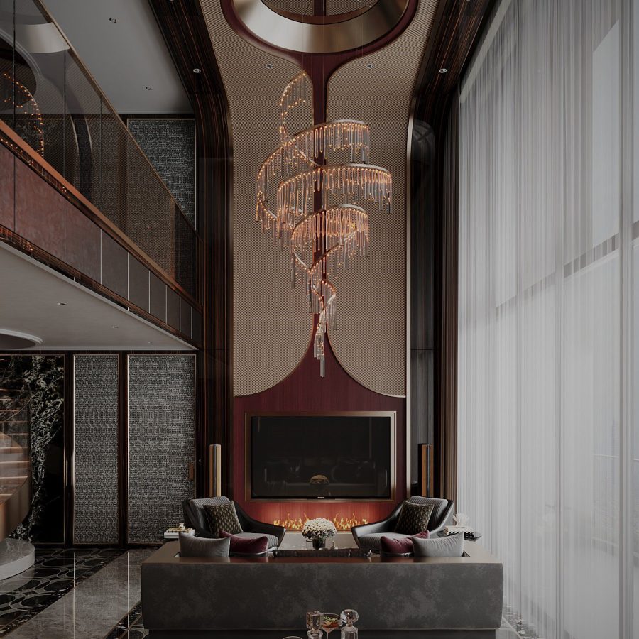 3Ds Max Living Room – Kitchen Interior Model Download by Nguyen Ngoc Nam 9480