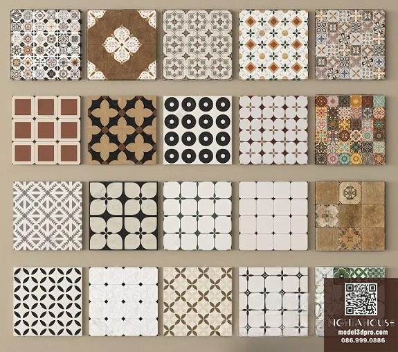 3ds Max V-Ray Model – Ceramic Tile Collection_5256 VR