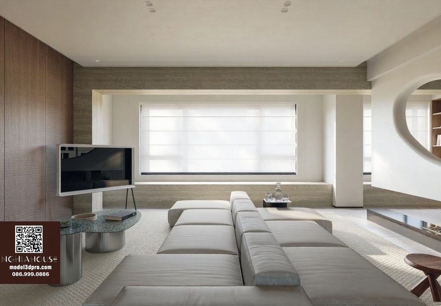 Modern Interior 3D Models Pack (30 Models) – 3ds Max