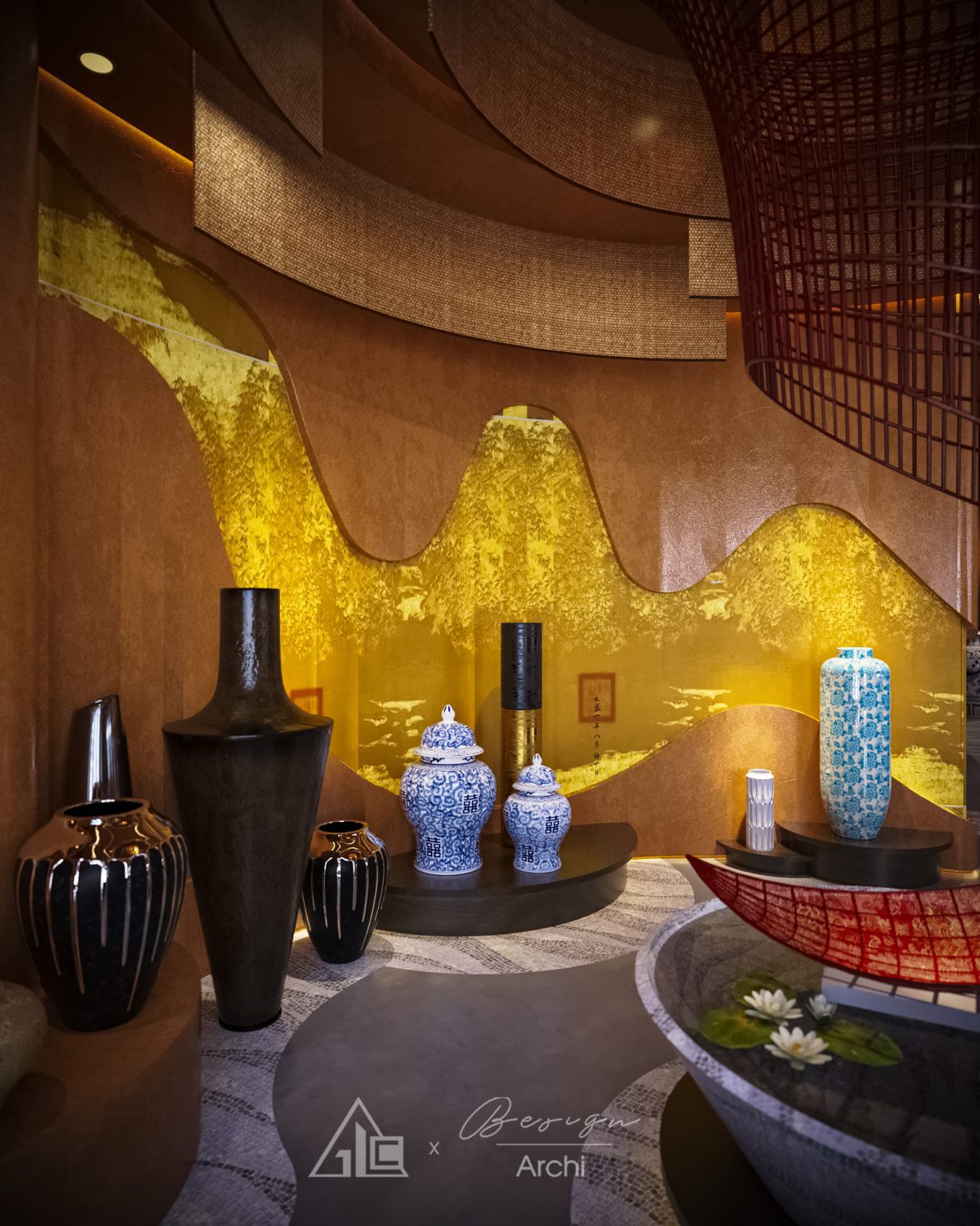 Free 3D Indochine House Interior Model Download by Tran Xuan Binh9526 - Ảnh 11