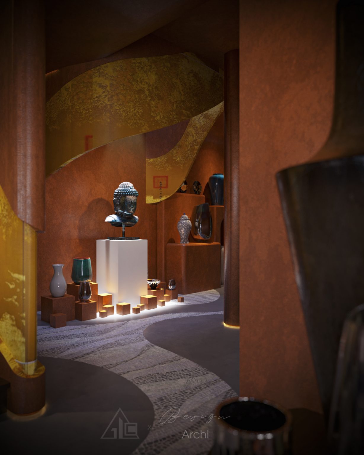 Free 3D Indochine House Interior Model Download by Tran Xuan Binh9526 - Ảnh 21