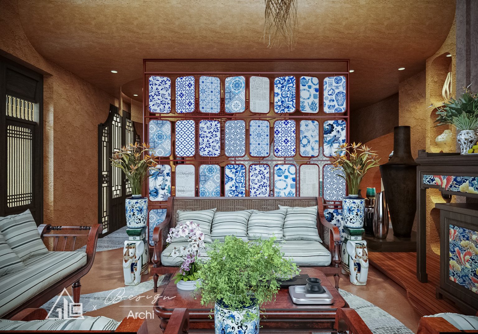 Free 3D Indochine House Interior Model Download by Tran Xuan Binh9526 - Ảnh 6