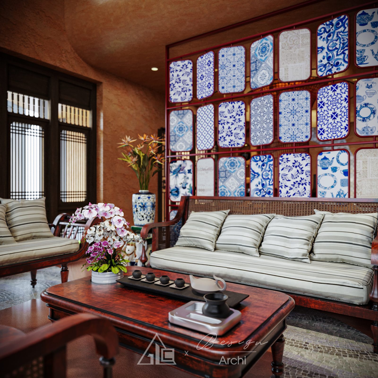 Free 3D Indochine House Interior Model Download by Tran Xuan Binh9526 - Ảnh 5