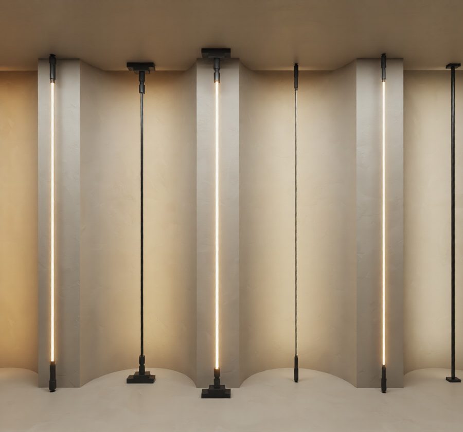 Free Modern Linear Wall Light 3Ds Max Model Minimal Interior Lighting 9513