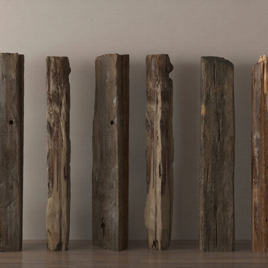 Free Rustic Wooden Planks 3D Model – Old Wood Beam 3ds Max Vray_9988