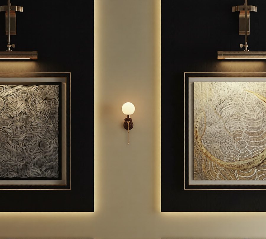 Free Wall Art Decor 3Ds Max Model  Modern Hanging Decoration 9514