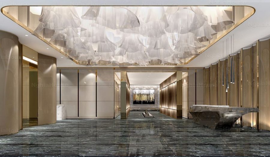 Set 30 Models Hotel Lobby & Reception Interior 3D Models Collection ...