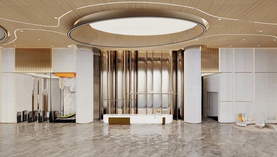 Hotel Lobby & Reception Interior 3D Models Collection – Set of 30 | 3ds Max