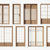 Japanese Interior Wood Door 3D Model Pack – 30 Models | 3ds Max