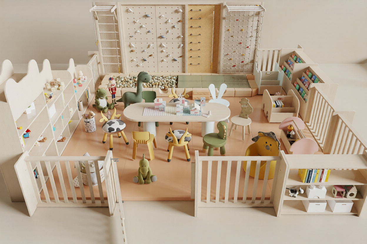 Kids Playroom Interior 3D Model Pack – Free Download 3ds Max Corona 9520