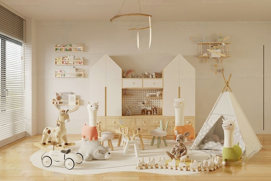 Kids Room 3D Models Pack – Set of 30 Children Bedroom Furniture & Decor for 3ds Max