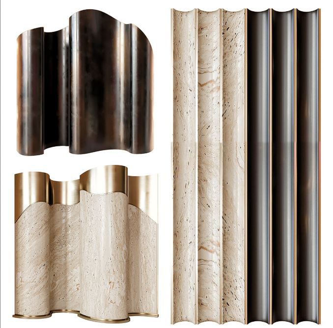 SET 30 Models Luxury Bed Headboard Wall Panel 3D Models Set – 30 Premium Bedroom Assets | 3ds Max N163 - Ảnh 16