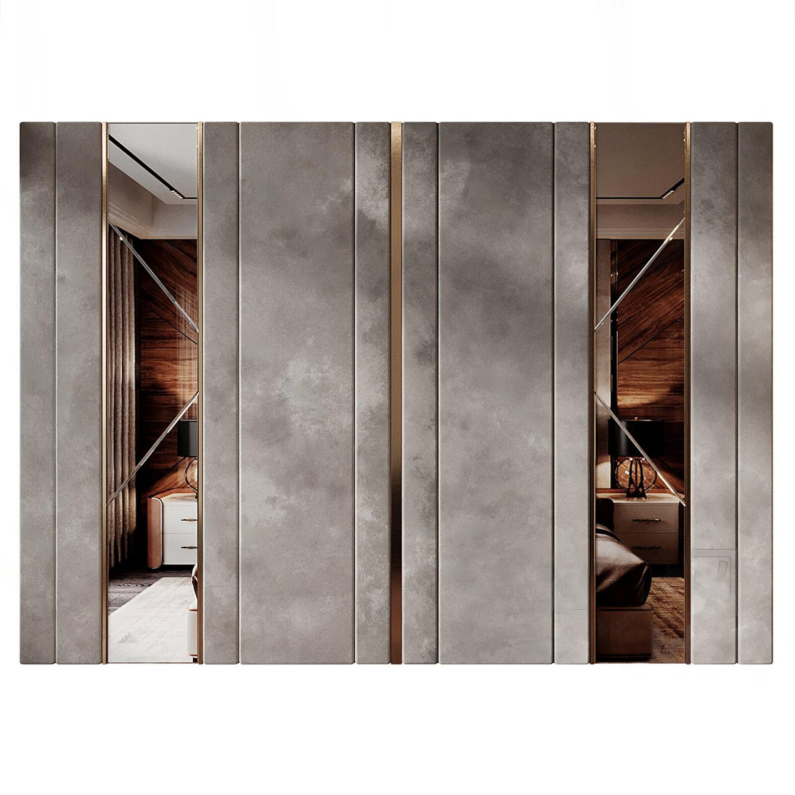 Luxury Bed Headboard Wall Panel 3D Models Set – 30 Premium Bedroom Assets 3ds Max (22)