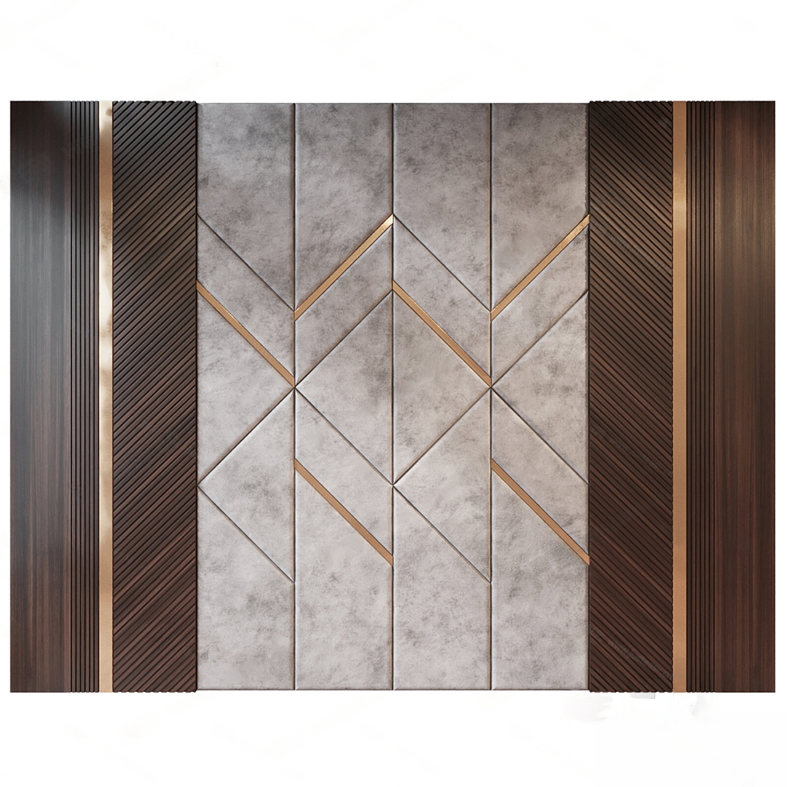 SET 30 Models Luxury Bed Headboard Wall Panel 3D Models Set – 30 Premium Bedroom Assets | 3ds Max N163 - Ảnh 8