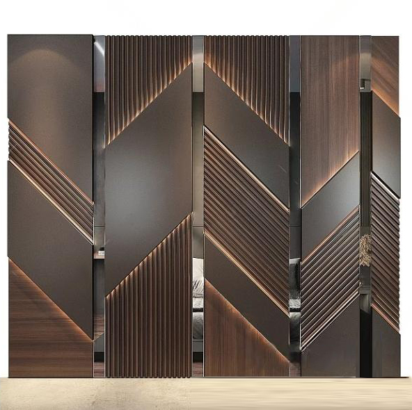 SET 30 Models Luxury Bed Headboard Wall Panel 3D Models Set – 30 Premium Bedroom Assets | 3ds Max N163 - Ảnh 23