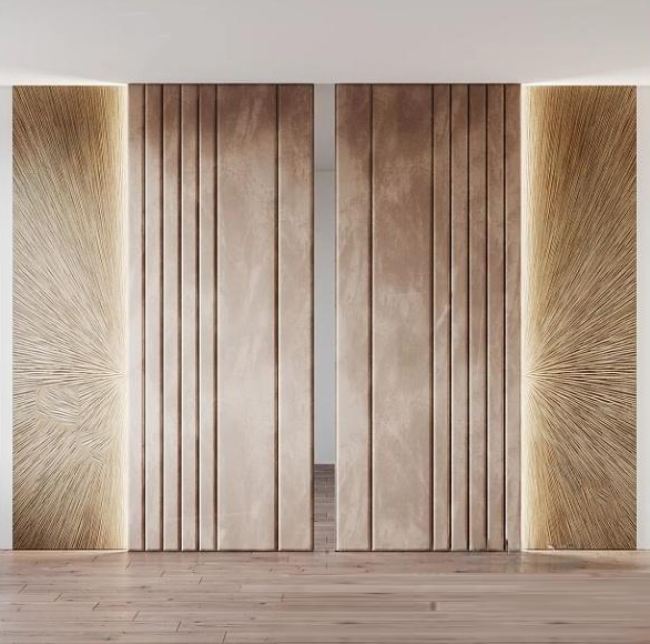 SET 30 Models Luxury Bed Headboard Wall Panel 3D Models Set – 30 Premium Bedroom Assets | 3ds Max N163 - Ảnh 22