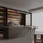 Luxury Modern Kitchen Bar 3D Model – 3ds Max V-Ray Render_2534