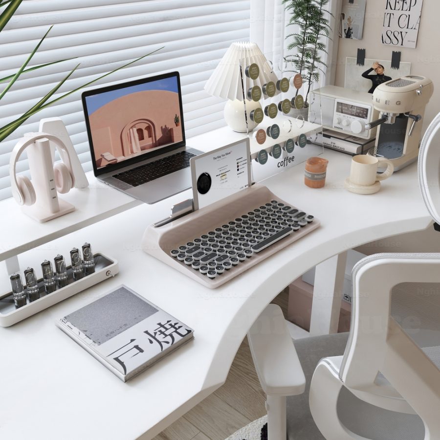 Minimalist & Modern Office Desk 3D Models Collection 3ds Max