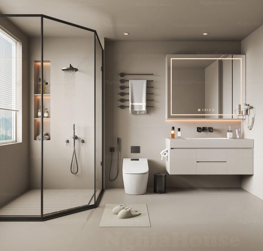 Sanitary Model Set 30 Models Modern Bathroom Furniture & Sanitary Ware 3D Models – Set ...