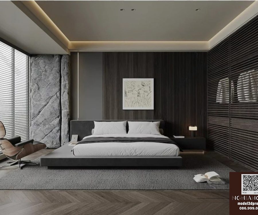 Modern Bedroom Design 2026 – 30 Premium 3ds Max Interior Models Pack