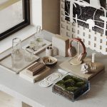 Modern Coffee Table Decor 3D Models Pack – Set of 30 Interior Accessories for 3ds Max