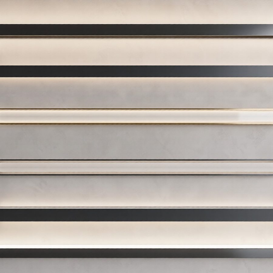 Modern Linear Wall Light 3D Model – 3ds Max High Quality Render 9498