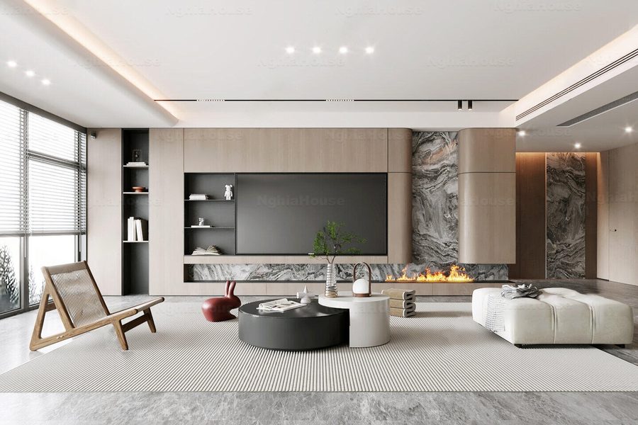 Modern Living Room & Kitchen 3D Models – Set of 30 | 3ds Max V-Ray Corona