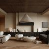 Modern Wooden Living Room & Bedroom Interior 3D Models – 30 Assets 3ds Max