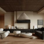 Modern Wooden Living Room & Bedroom Interior 3D Models – 30 Assets 3ds Max