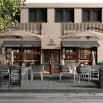 Retail Shop & Cafe Exterior Facade 3D Model Pack – 30 Models | 3ds Max