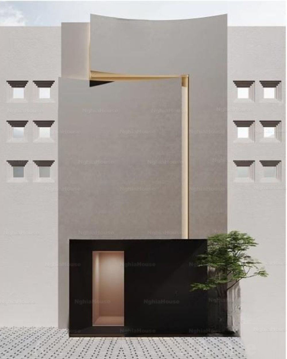 Set 30 Models Retail Store Facade 3D Models Collection – Set of 30 3ds Max N182 - Ảnh 22