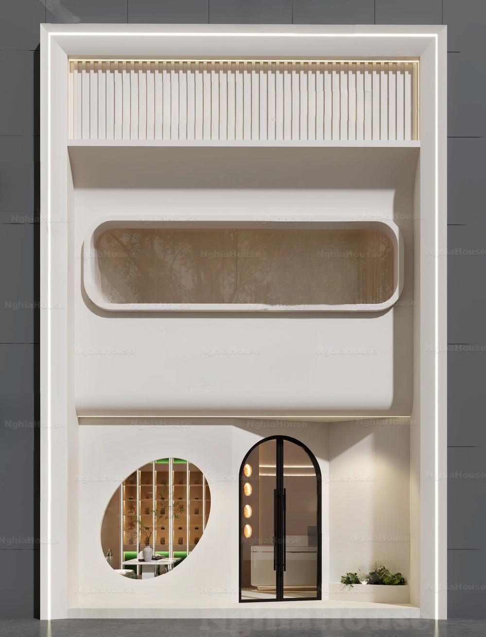 Set 30 Models Retail Store Facade 3D Models Collection – Set of 30 3ds Max N182 - Ảnh 6