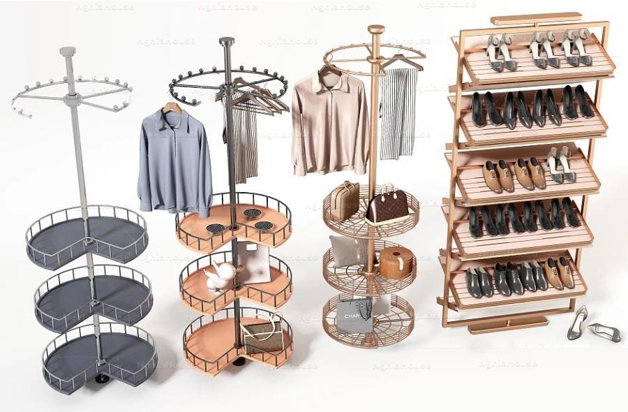 SET 30 Models Accessories, Cabinets, Cloth & Kitchen 3D Models Set – 30 Interior Assets 3ds Max N161 (10)