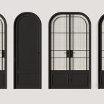 Set 30 Contemporary Glass Door Design 3D Models Collection 3ds Max N242