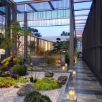 Set 30 Zen Garden, Japanese Courtyard & Outdoor Interior 3D Assets 3ds Max N241