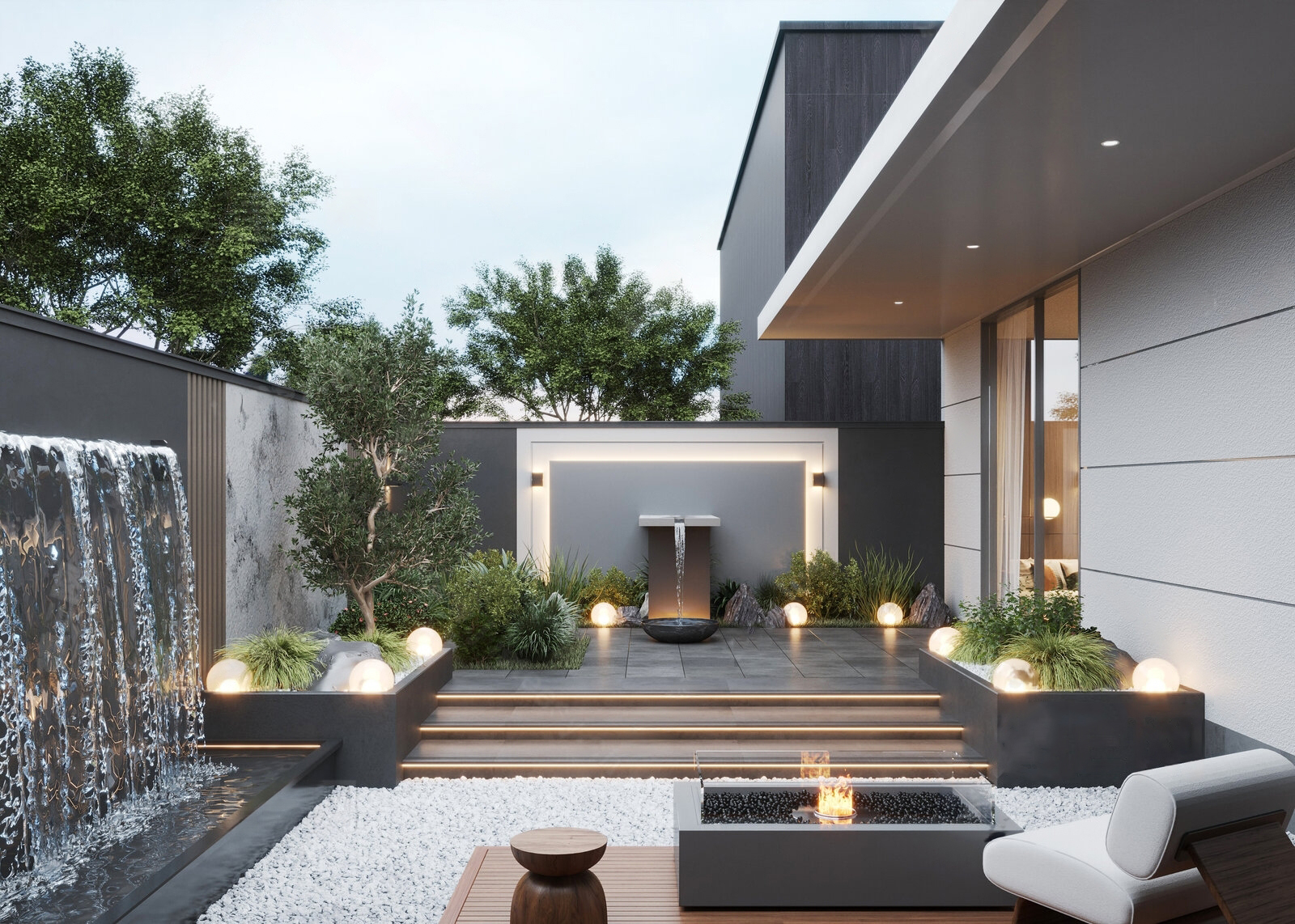 Set 30 Zen Garden, Japanese Courtyard & Outdoor Interior 3D Assets | 3ds Max N241 - Ảnh 8