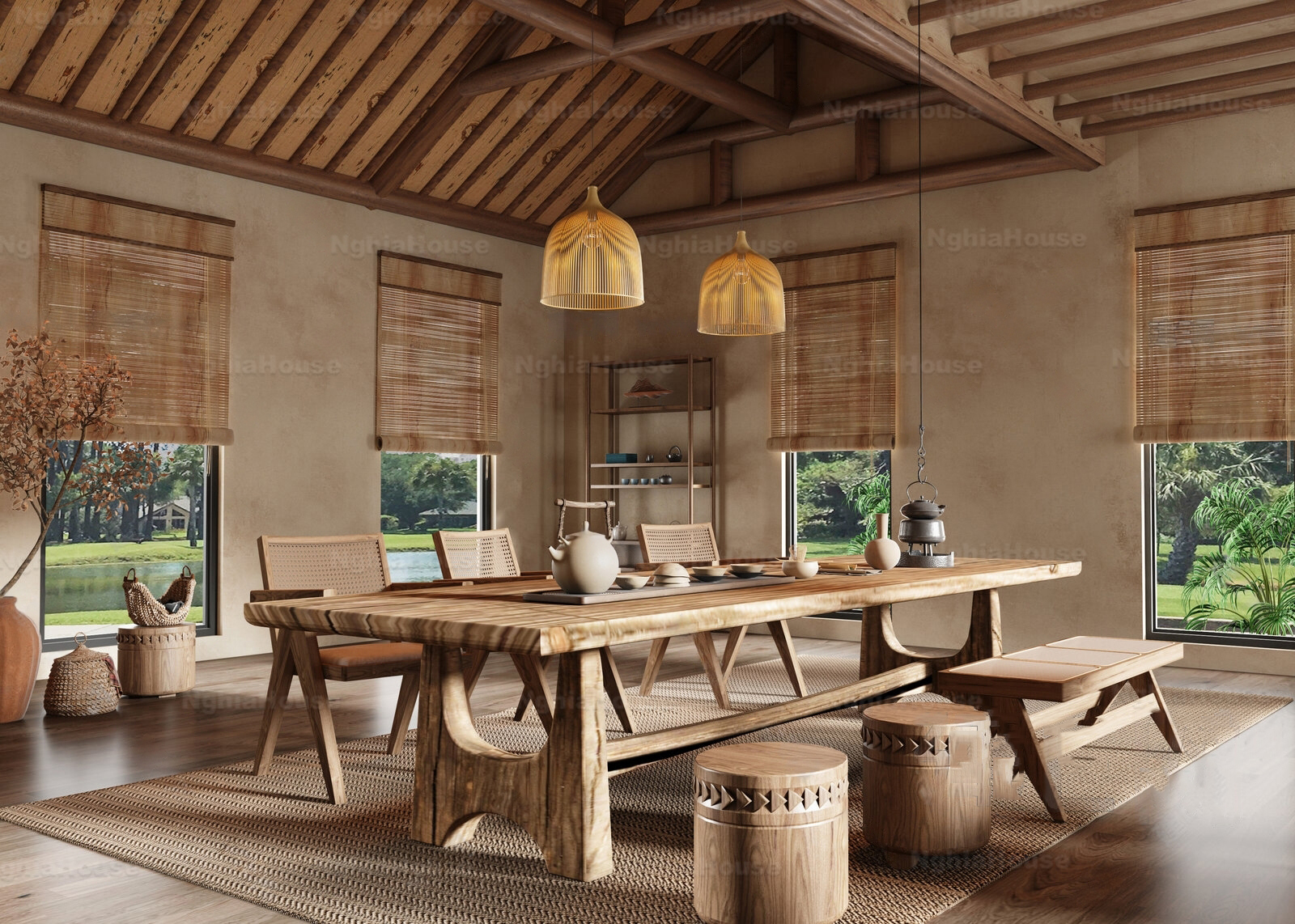 Set of 30 Homestay Interior 3D Models – 3ds Max for Commercial Design