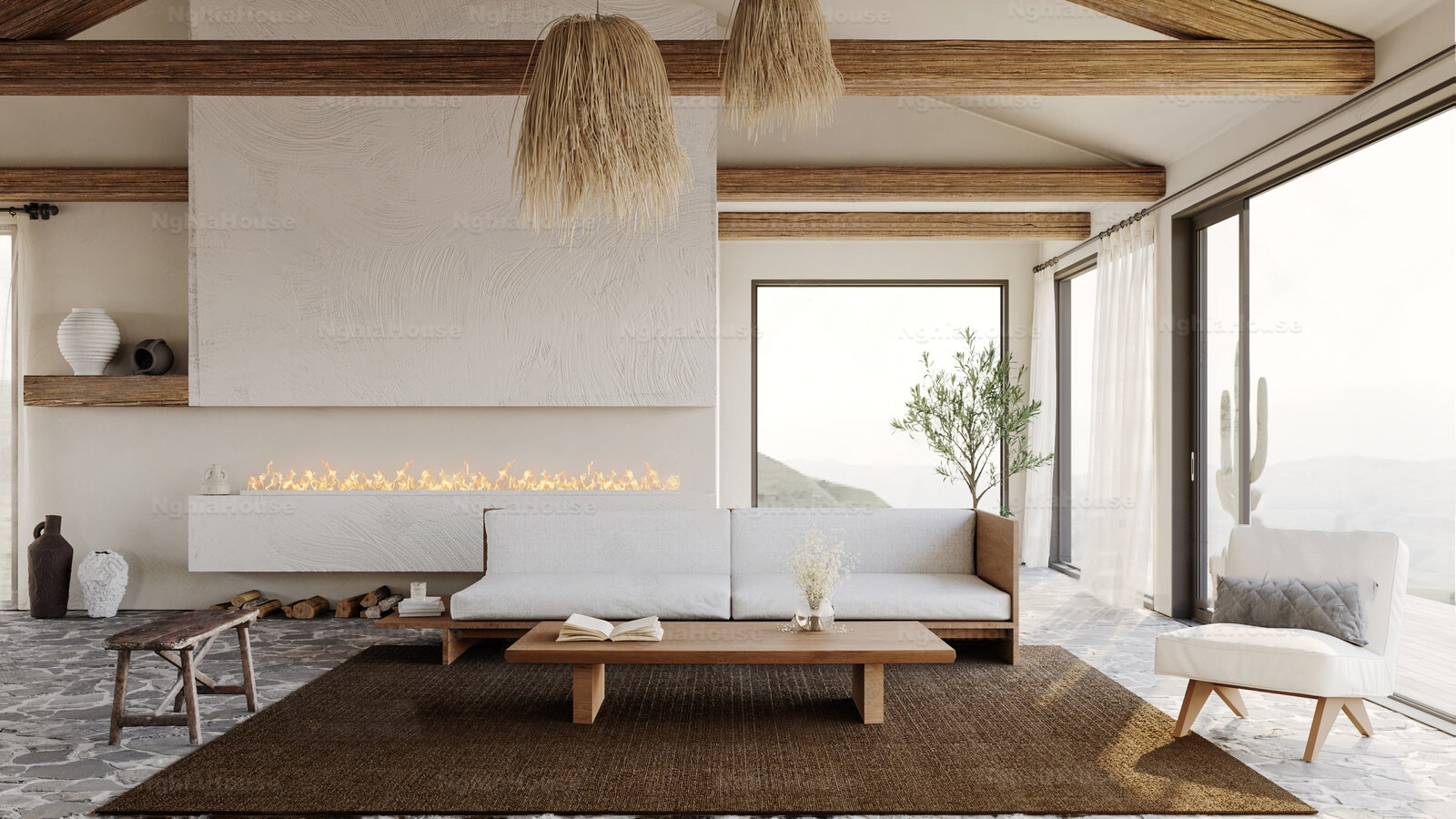 Set of 30 Homestay Interior 3D Models – 3ds Max for Commercial Design N208 - Ảnh 3