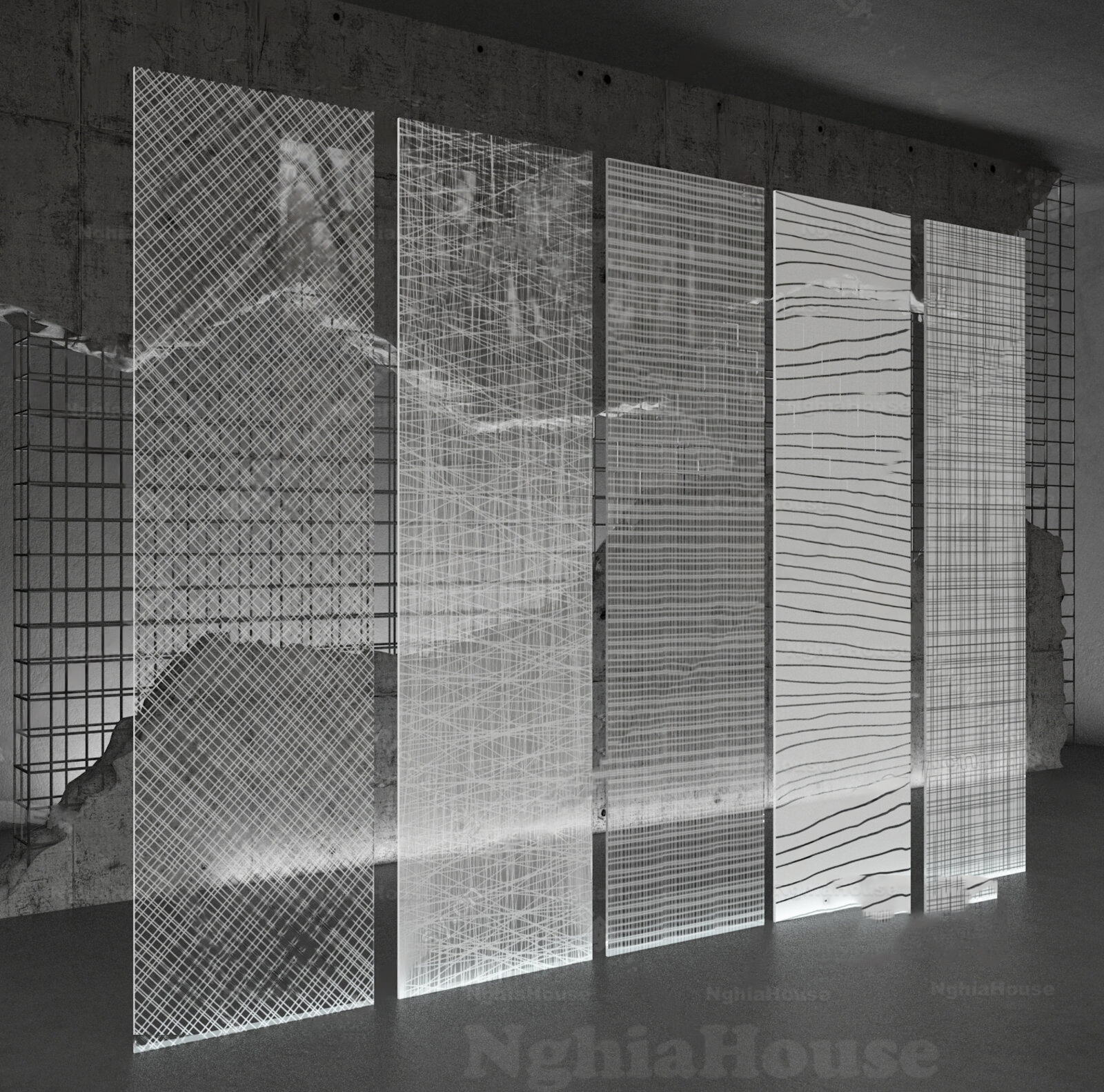 Set of 30 Models Interior & Exterior 3D Material Models 3ds Max N194 - Ảnh 7