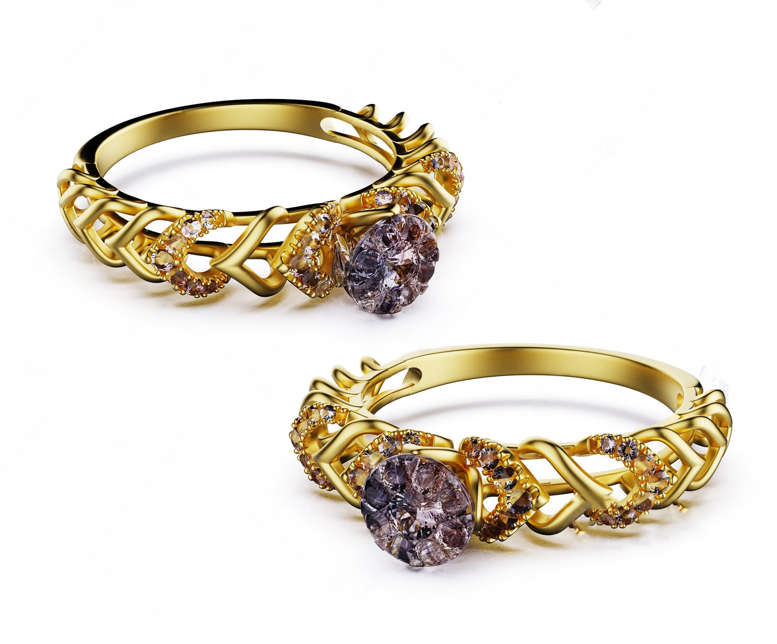 Set of 30 Jewelry Display Stand 3D Models – Minimal Style 3ds Max N238 - Ảnh 12