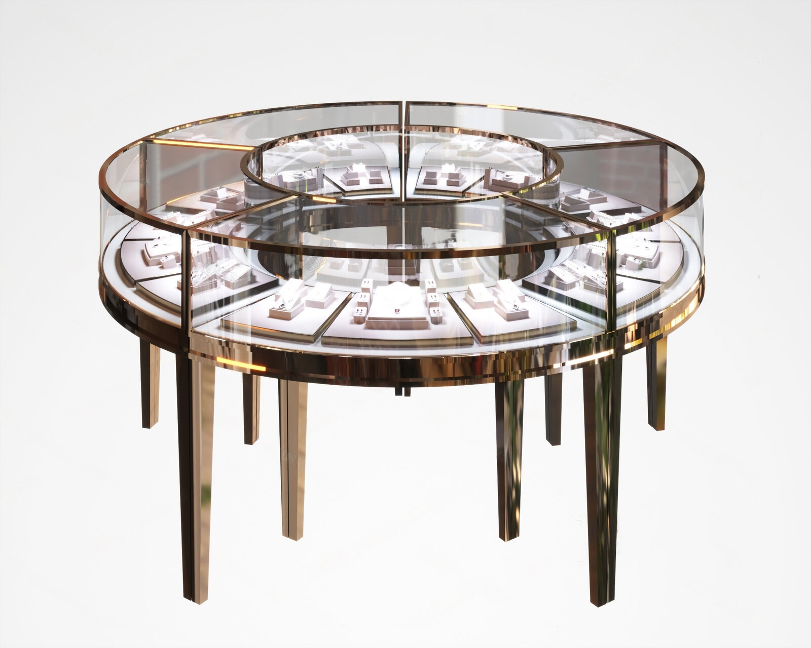 Set of 30 Jewelry Display Stand 3D Models – Minimal Style 3ds Max N238 - Ảnh 13