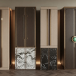 Set of 30 Models 3DSMAX Modern Interior Column 3D Models 3ds Max Premium Decor Pack N350