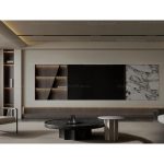 Set of 30 Models TV Cabinet 3D Models for 3Ds Max Modern Living Room Furniture Pack N218 (9)