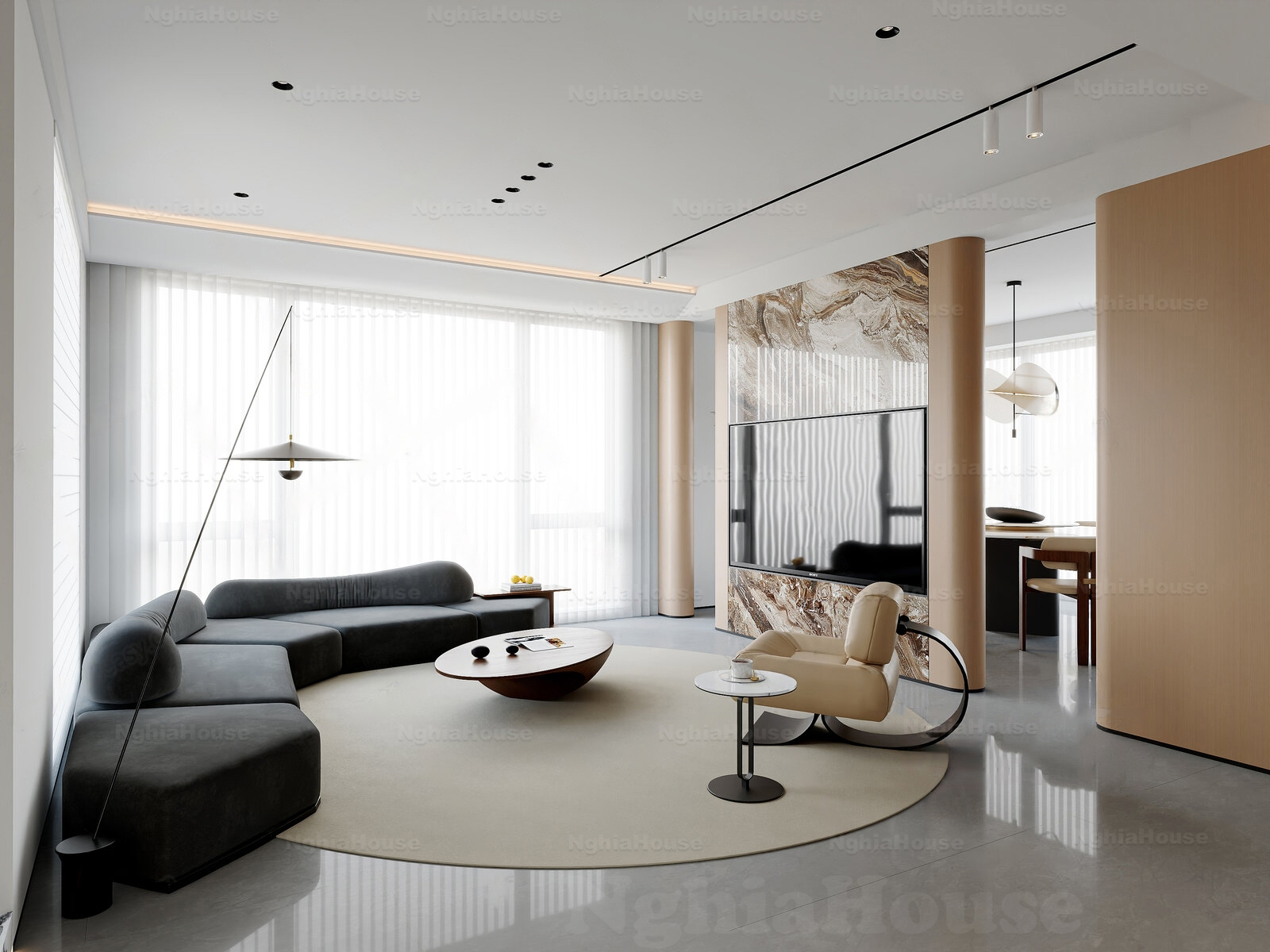 Set of 30 Modern Design 3D Models – Interior Collection 3ds Max