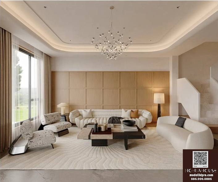 Set of 30 Models Modern Interior 3D Models – 3ds Max VRay Corona N341 - Ảnh 12